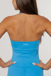 Core Halter Tank | Cobalt