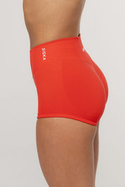 Micro Sculpt Scrunch Short | Chilli